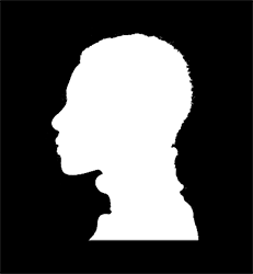 a silhoutette